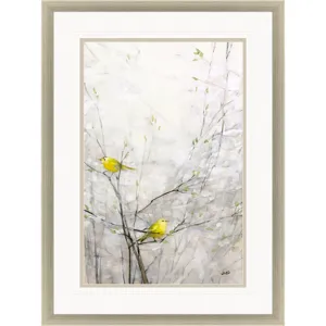Birds in Trees I Framed Art