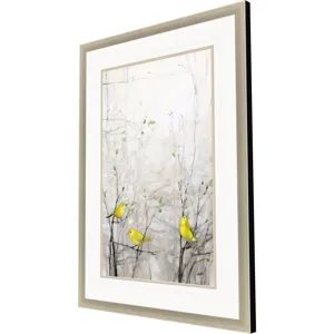 Birds in Trees II Framed Art