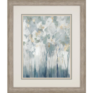 Blue Forest Adventure I Framed Art