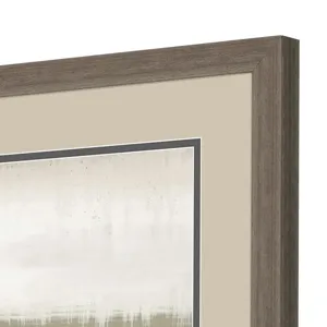 Neutral Sandbar Panel S/2 Framed Art