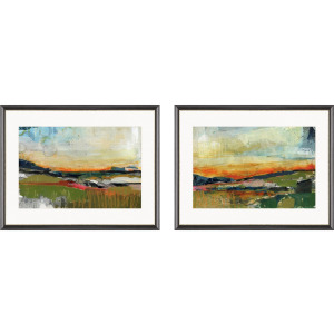 Long Way Home I S/2 Framed Art