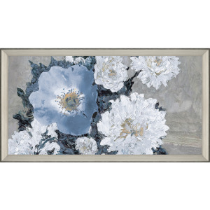 Lyrical Floral - Burst Framed Art