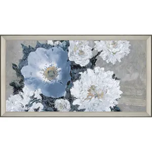 Lyrical Floral - Burst Framed Art