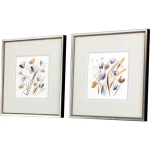 Coastal Blooms S/2 Framed Art