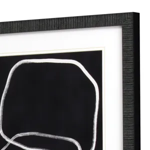 Naive Lines II S/3 Framed Art