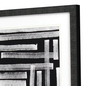 Naive Lines IV S/3 Framed Art