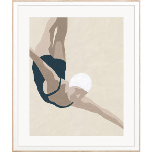 Dive Framed Art