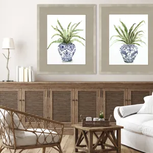Fern House I Framed Art