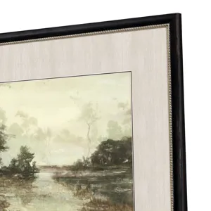 Sunset Pond I S/2 Framed Art