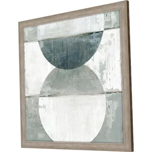 Pewter Plate I Framed Art