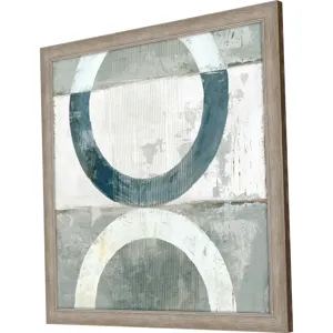 Pewter Plate II Framed Art