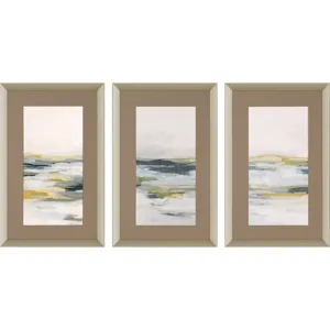 Ochre Vista S/3 Framed Art