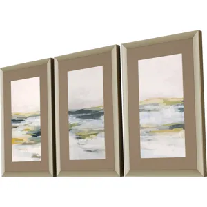 Ochre Vista S/3 Framed Art