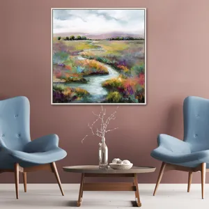 Meandering Stream Canvas