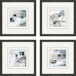 Abstract Blend S/4 Framed Art