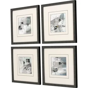 Abstract Blend S/4 Framed Art