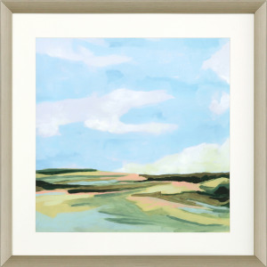Meadow Gold I Framed Art