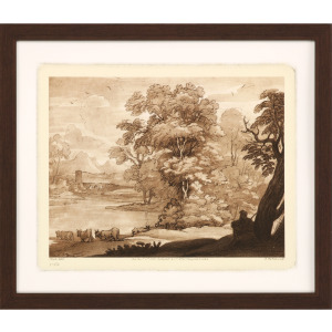 Pastoral Landscape I Framed Art
