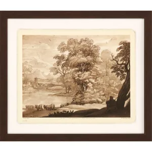 Pastoral Landscape I Framed Art