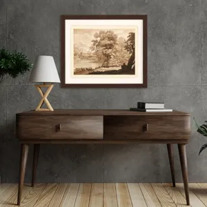 Pastoral Landscape I Framed Art