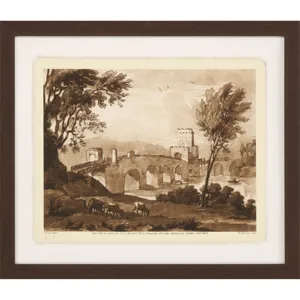 Pastoral Landscape II Framed Art