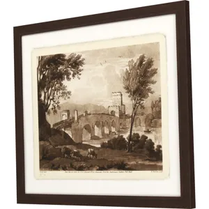 Pastoral Landscape II Framed Art