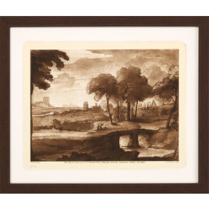 Pastoral Landscape III Framed Art
