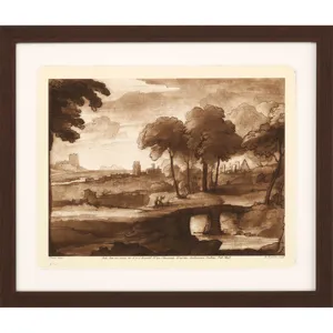 Pastoral Landscape III Framed Art