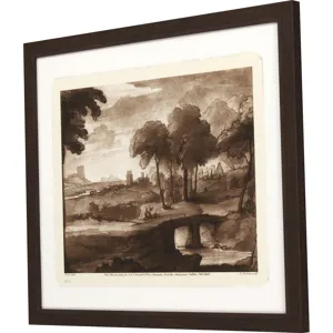 Pastoral Landscape III Framed Art