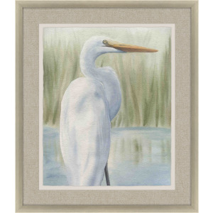 Dreams of Egret I Framed Art