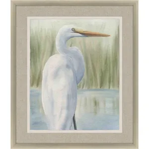 Dreams of Egret I Framed Art