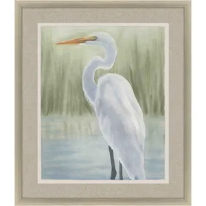 Dreams of Egret II Framed Art