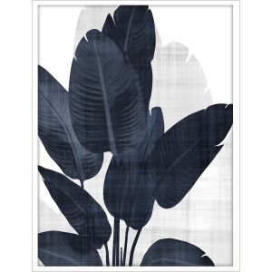 Azure Palm II Framed Art