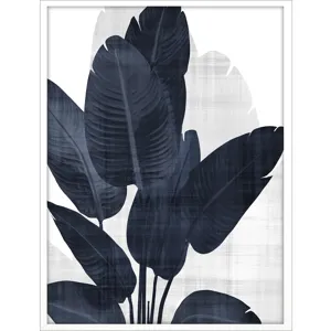 Azure Palm II Framed Art