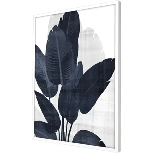 Azure Palm II Framed Art