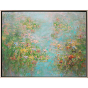 Lilies in Bloom Canvas