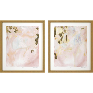 Gold Planet I S/2 Framed Art
