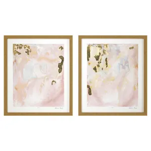 Gold Planet I S/2 Framed Art