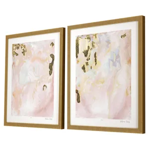 Gold Planet I S/2 Framed Art
