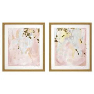 Gold Planet II S/2 Framed Art