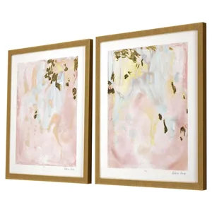 Gold Planet II S/2 Framed Art