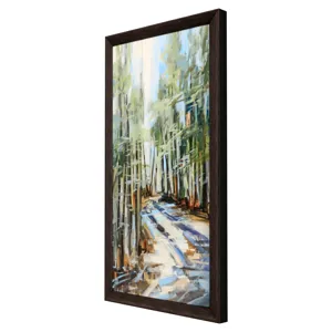 Walking Through Framed Art