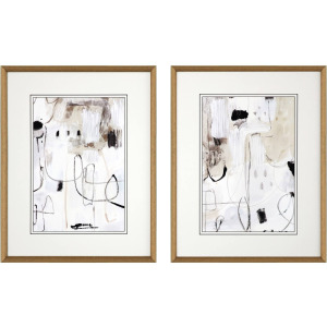Net Neutral S/2 Framed Art