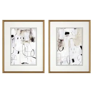 Net Neutral S/2 Framed Art