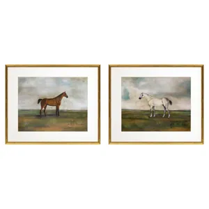 Equestrian I S/2 Framed Art