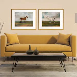 Equestrian I S/2 Framed Art