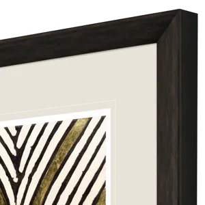 Gold Zulu V Framed Art