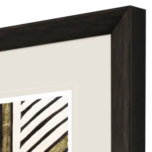 Gold Zulu VIII Framed Art