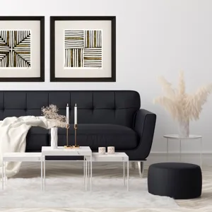 Gold Zulu II Framed Art