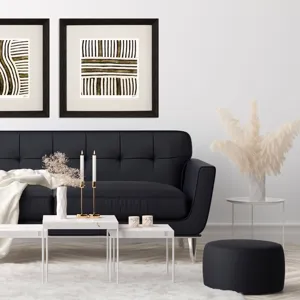 Gold Zulu IV Framed Art
